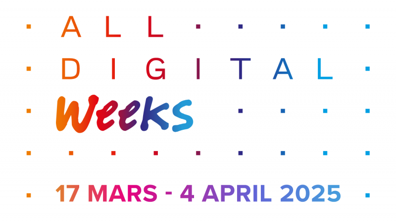 All digital weeks 17 mars - 4 april 2025